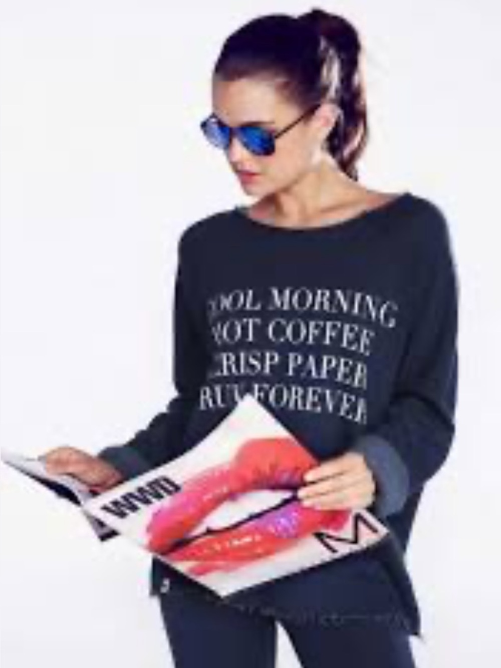 Wildfox Off Shoulder Romper Blue